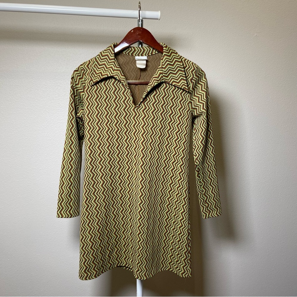 Niska Zigzag Vintage Dress